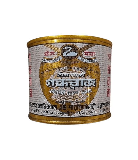 Gondhoraj hail oil গন্ধরাজ হেয়ার অয়েল – চুল পড়া বন্ধ ও চুলের প্রাকৃতিক উজ্জ্বলতা বৃদ্ধির সেরা হারবাল তেল - Image 3