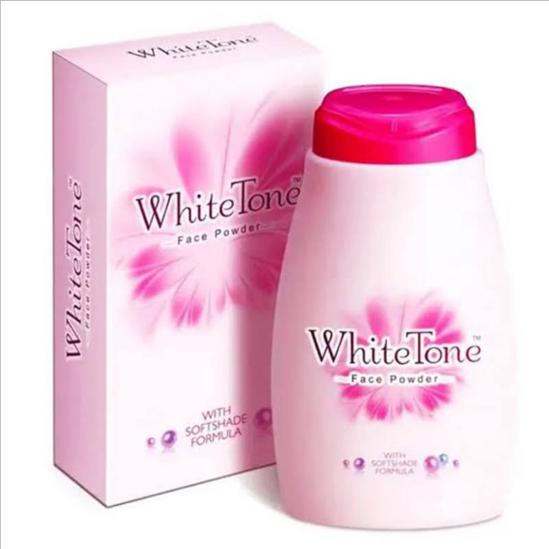 white tone face powder