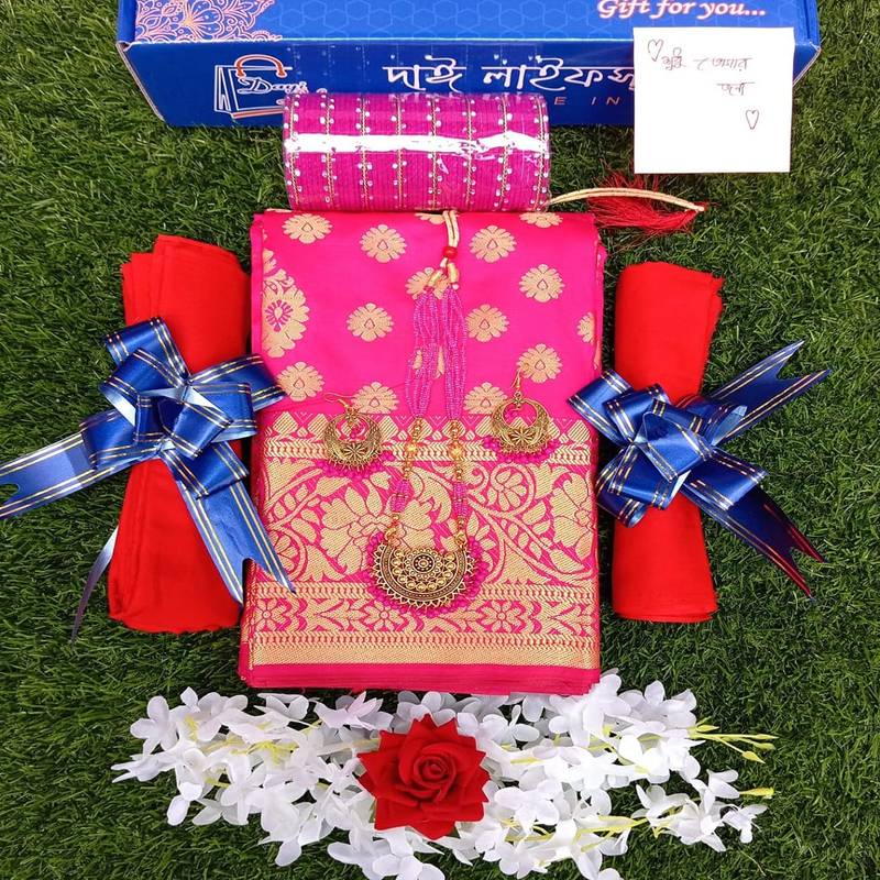 প্রিয়সী কাতান কাম্বো (রাণী গোলাপী)-৯ আইটেম