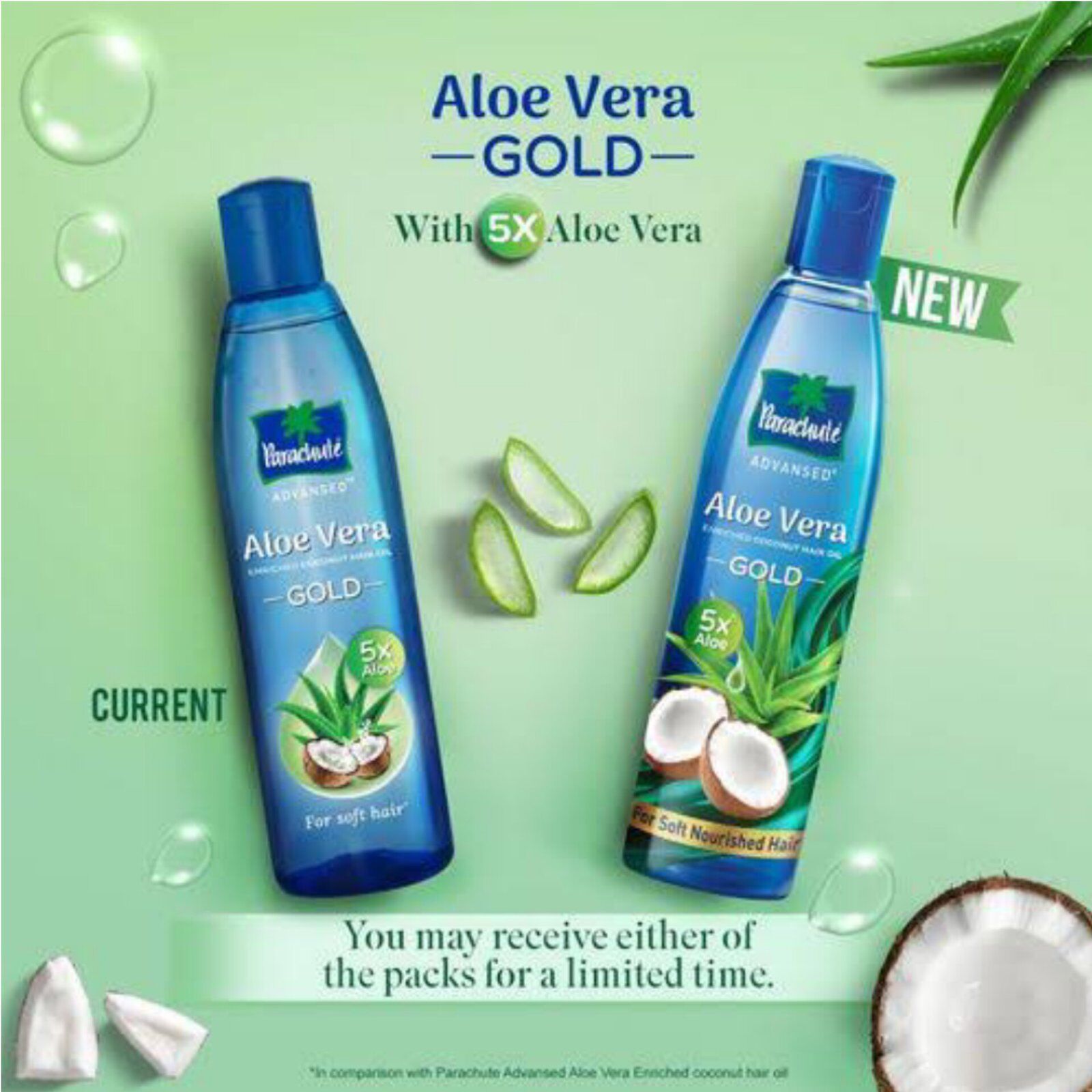 parachute aloevera oil