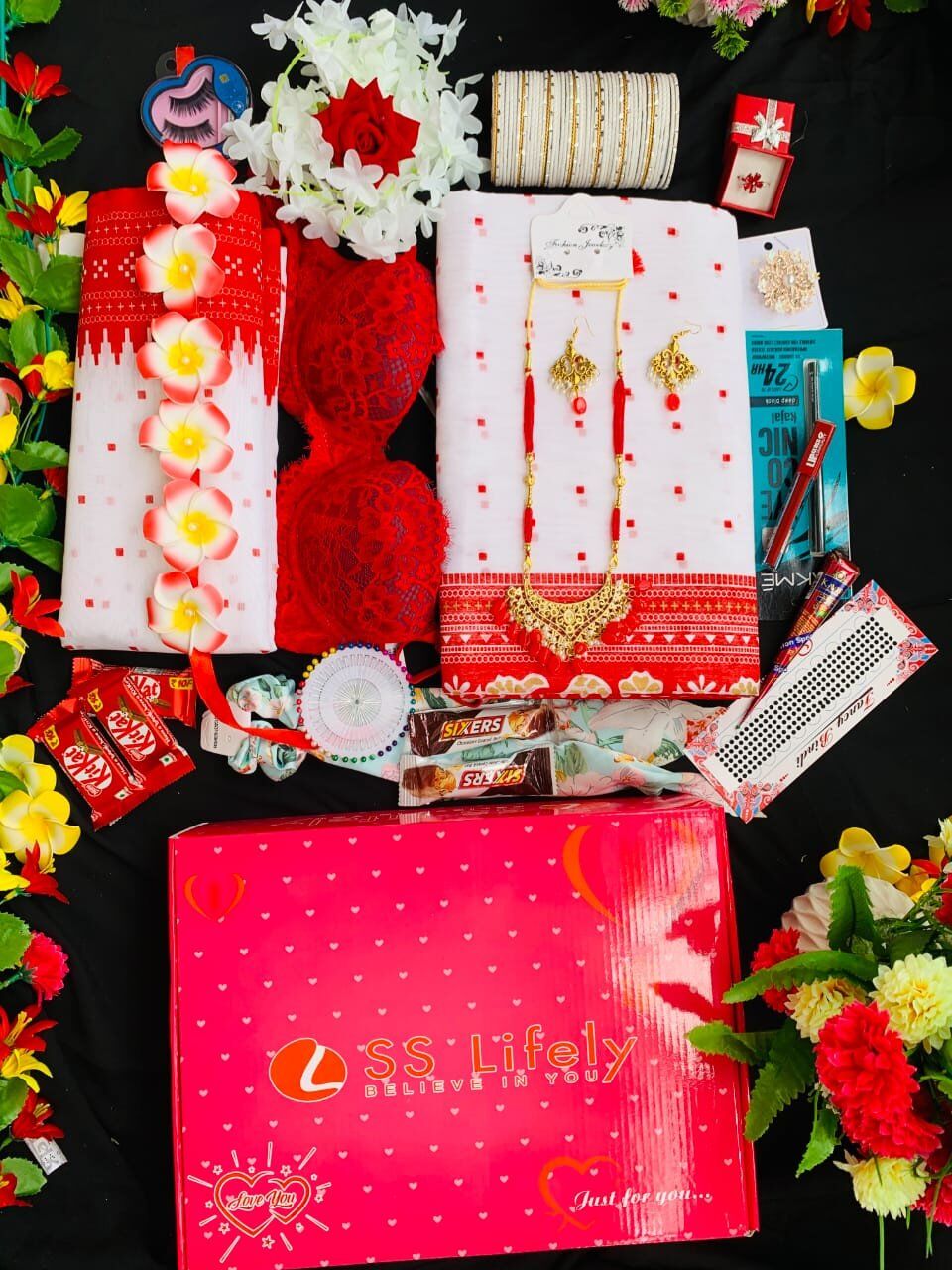 কাঞ্চি কাতান শাড়ী কম্বো